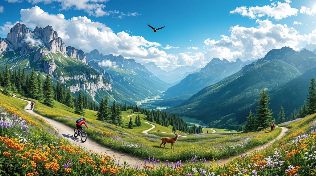 explorez les plus belles destinations pour la randonnée à vélo et préparez-vous à vivre des aventures inoubliables au cœur de la nature. que vous soyez débutant ou expert, trouvez l'inspiration pour vos prochaines escapades à deux roues.